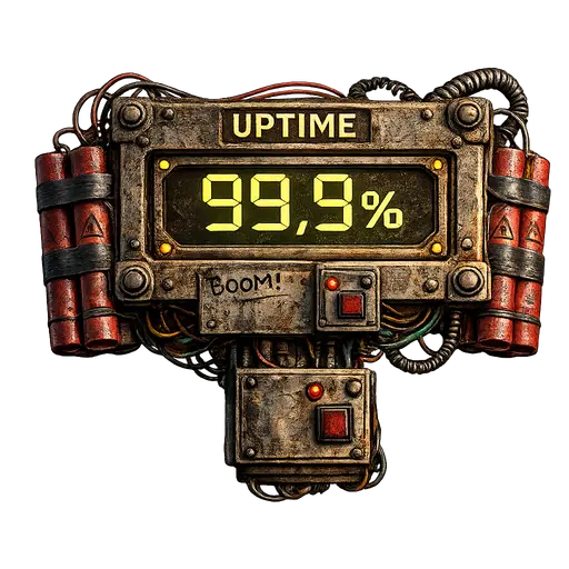 99.9% Uptime